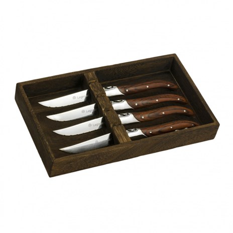 Legnoart – Fassona Steak Knife Set 4 Pcs